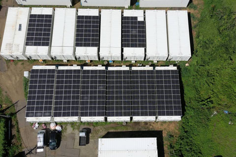 群馬県安中市 コンテナ温室農場